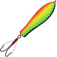 Блесна Kuusamo Professor-3R 75/12 незацепляйка BL/GR/FYe/FR-S фотография