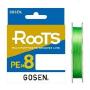 Шнур Gosen Roots X8 150m light green #0.8 16lb фотография