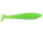 Силікон Angry Baits Fatik 2.8" Acid Green UV 5шт Фотографія