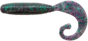 Силікон Reins Fat G-Tail Grub 2" 012 Junebug 20шт Фотографія