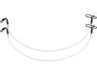 Повідець Select флюорокарбон 25см 12кг 2шт Фотографія