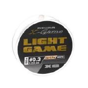 Шнур Azura X-Game Light Game Nano PE X-8 150m #0.3 6lb White фотография