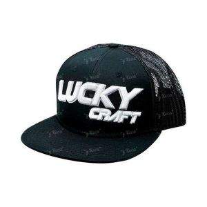 Кепка Lucky Craft Flat Black and White фотография