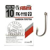 Гачки Fanatik Gardon/плітка FK-1118 №10 9шт Фотографія