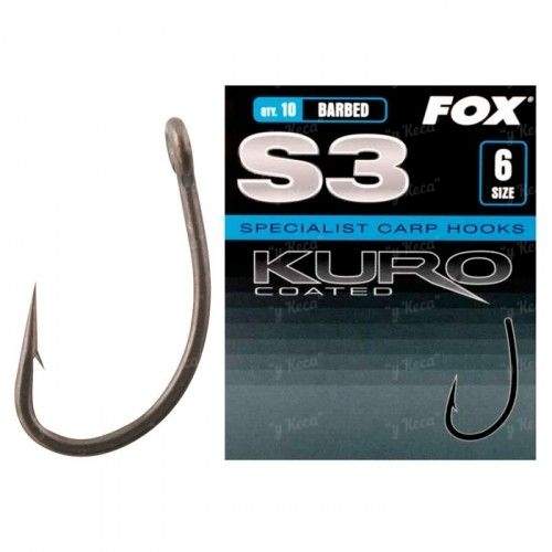 Гачки FOX CNK126 Kuro S3 №4 Фотографія