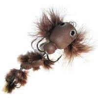 Мандула Strike имитация бычка с перьями FG65 коричневая фотография