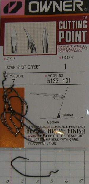 Гачки офсетні Owner 5133 Фотографія