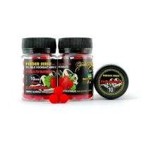Бойлы растворимые Grandcarp Amino Feeder 10мм Клубника 60шт фотография