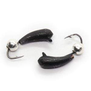 Мормышка Grifon Уралочка 3.0мм 0.8г шар никель фотография