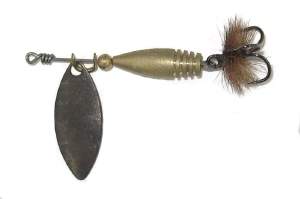 Блесна Маньячка Полиглот №3 Черный фотография