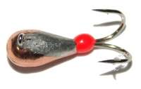 Мормышка Riga коза капля 3.0мм медь 181030 фотография
