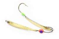 Блешня прямовисна РВС Хижак PR-56 з каменем 2.0 р латунь Фотографія