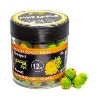 Бойли Grandcarp варені 100г 12мм Ананас Фотографія