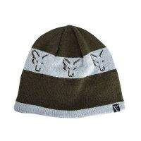 Шапка в'язана FOX Beanie green-silver CPR992 Фотографія