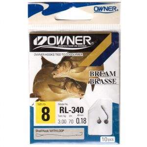 Крючки Owner RL-340 с поводком фотография