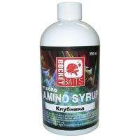 Амино сироп флюоросентный Rocket Baits 350мл Клубника фотография