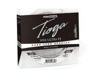 Шнур Team Salmo Tioga WX4 Ultra PE 150м Silver Grey #1.2/0.19 мм Фотографія