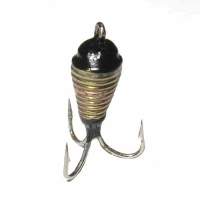 Мормышка Grifon Чертик рифленый 2.5мм золото фотография