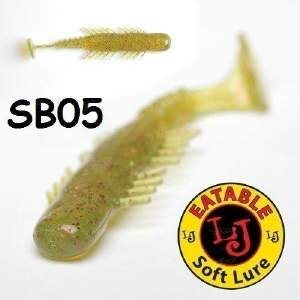 Силікон Lucky John Bugsy Shad 3.9" 5шт 140108-SB05 Фотографія