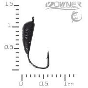 Мормышка ЧС Нимфа S 0.35г №12 Черная фотография