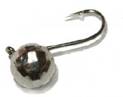 Мормышка Riga шар граненый 2.5мм серебро 104025-01 фотография