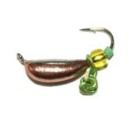 Мормышка Riga банан рижский с цепочкой 3.0мм медь 125030с фотография