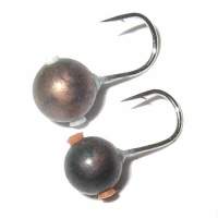 Мормышка тульская шар MTD40 темная фотография