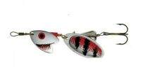 Блешня Mepps Tandem Truite 2 Срібний-червоний-чорний Фотографія