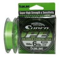 Шнур Sunline Super PE NEW 20lb 150m салатний Фотографія