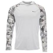 Блуза Simms SolarFlex LS Crewneck Prints Hex Flo Camo Steel фотография
