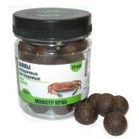 Бойлы Grandcarp долгорастворимые 150г 20мм Монстр краб фотография