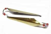 Блесна отвесная Изюмская Ромб 40мм 3г Золото фотография