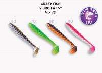 Силикон Crazy Fish Vibro Fat 4.7" M78 4шт фотография