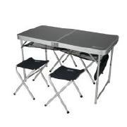 Стол складной GC в комплекте 4 стула (с отверстием для зонта) 7339000 фотография