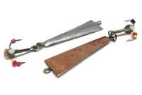 Блешня Ізюмська Трехгранка з трійником 30мм 3.5 г Мідь Фотографія