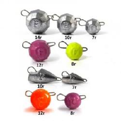 Комплект грузил Fanatik Лайт Джиг 9шт Фотографія