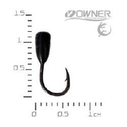 Мормышка летняя ЧС Капля карасевая №10 S 0.25г черная фотография