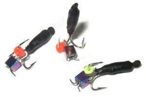 Мормышка Улов Черт 2.0мм черный подвеска куб 1431 фотография