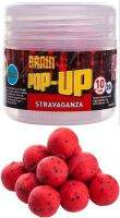 Бойлы Brain Pop-Up F1 10мм Stravaganza (клубника с икрой) фотография