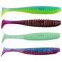 Силікон Angry Baits Shiner 5.0" AB Mix-3 4шт Фотографія
