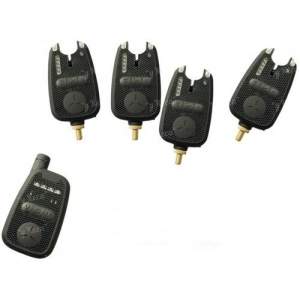 Набір сигналізаторів World4carp FA212-4 з пейджером Фотографія