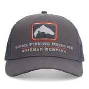 Кепка Simms Double Haul Icon Trucker Slate фотография