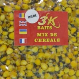Зерновой микс 3KBaits 1кг Кукуруза фотография