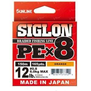 Шнур Sunline Siglon PE x8 150m фотография