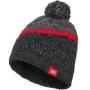 Шапка вязаная LJ Karma 302774-04XL (серая/красная полоска) фотография