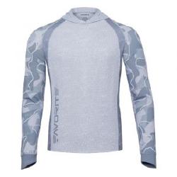 Реглан Favorite Hooded Jersey Universal Sun protect Light grey фотография