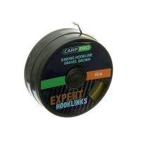 Поводковый матеріал без оболонки Carp Pro Sinking Hooklink Gr.Brown 10m 25lb Фотографія