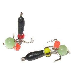 Мормышка черт с кошачим глазом 7мм МВ33 фотография