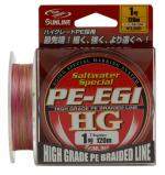Шнур Sunline PE EGI HG #1.2/0.187 25Lb 180m фотография