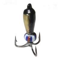 Мормишка Grifon Чортик з вушком 3.0 мм золото Фотографія